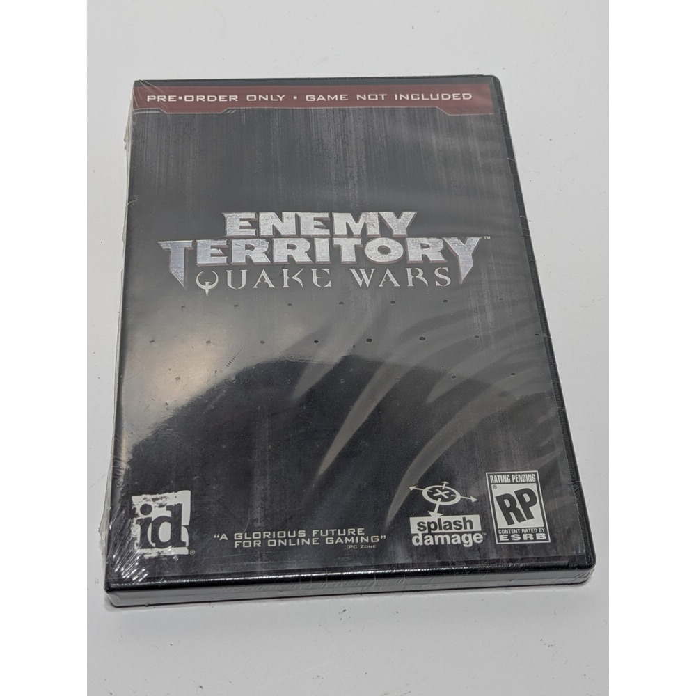 Enemy Territory: Quake Wars Pre-Order Bonus‎ Pack - PC - Factory Sealed NEW